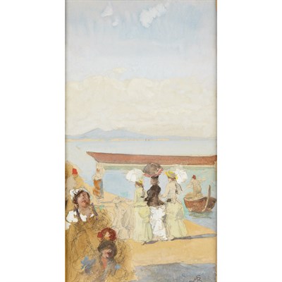 Lot 18 - Mose di Giosue Bianchi Italian, 1840-1904...