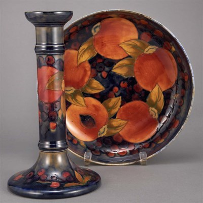 Lot 646 - Two Moorcroft Pottery Articles In the...