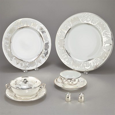 Lot 343 - Gerard, Dufraisseix & Abbot Limoges Silver...