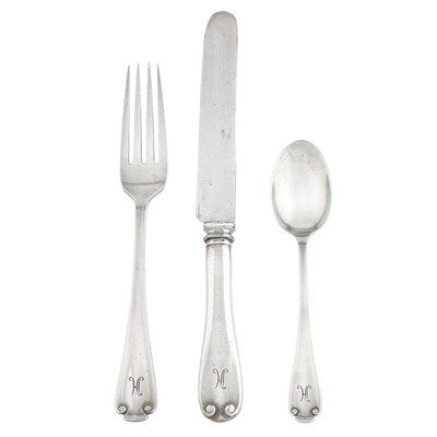 Lot 308 - Assembled Tiffany & Co. Sterling Silver...