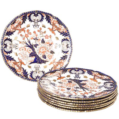 Lot 628 - Set of Twelve Royal Crown Derby Porcelain...