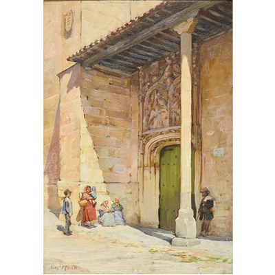 Lot 49 - Alexander Mann Scottish, 1853-1908 San Benito,...