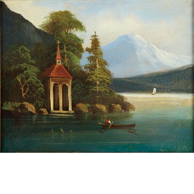 Lot 35 - German School 20th Century Summer in the Alps...