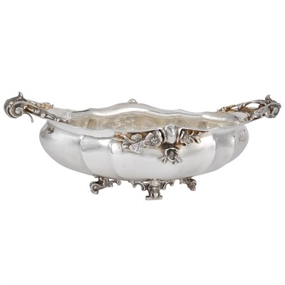 Lot 322 - Italian Sterling Silver Center Bowl 20th...