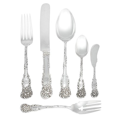 Lot 263 - Reed & Barton Sterling Silver Partial Flatware...