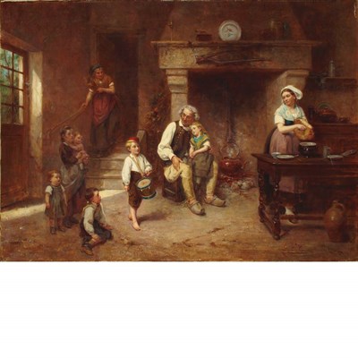 Lot 2 - Leon Emile Caille French, 1836-1907 The Little...