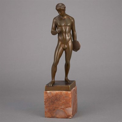 Lot 830 - Bronze Figure of a Classical Male Discus...