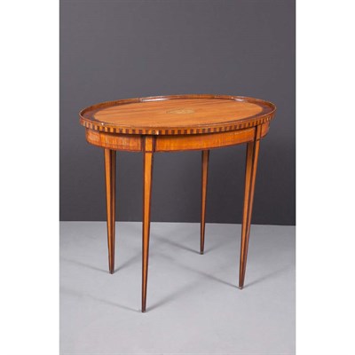 Lot 292 - George III Satinwood Tea Table Height 29 1/2...