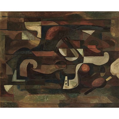 Lot 143 - Mark Tobey American, 1890-1976 Still Life,...