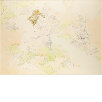 Lot 213 - John Altoon American, 1925-1969 Satire Series,...
