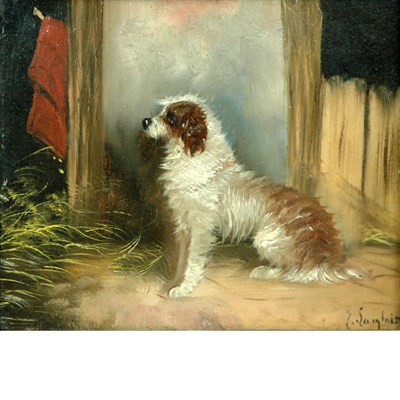 Lot 28 - L. Langlois British, 19th/20th Century Terrier...