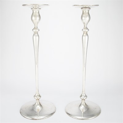 Lot 252 - Pair of Shreve & Co. Sterling Silver...