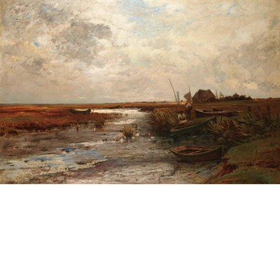 Lot 328 - Edward Gay American, 1837-1928 Where Sea and...