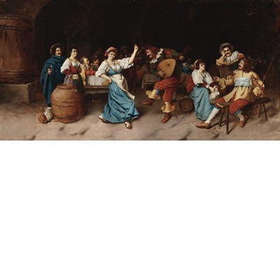 Lot 4 - Luis Ricardo Falero Spanish, 1851-1896 The...