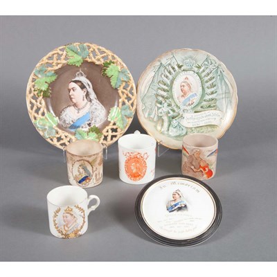 Lot 134 - Group of Ten Queen Victoria Royal...