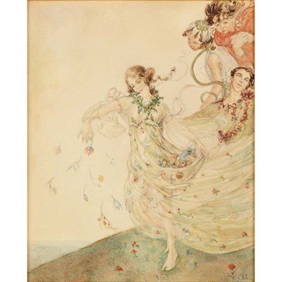 Lot 49 - Lili Rethi Austrian, 1894-1969 Iris, Goddess...