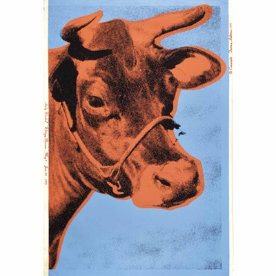 Lot 685 - Andy Warhol COW (F./S. IIA) Color screenprint,...