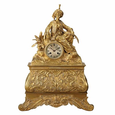 Lot 456 - Louis Philippe Gilt-Bronze Clock Circa 1850...