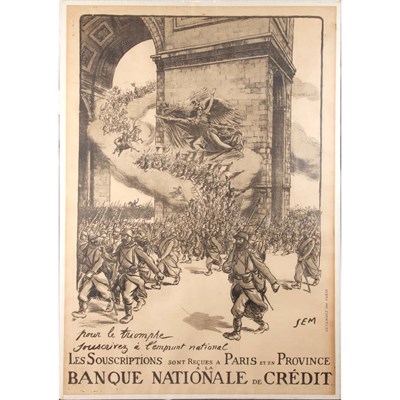 Lot 99A - Sem (Georges Goursat) BANQUE NATIONALE DE...