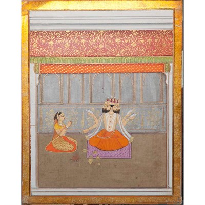 Lot 49 - Rajasthani School Early 20th century Miniature...