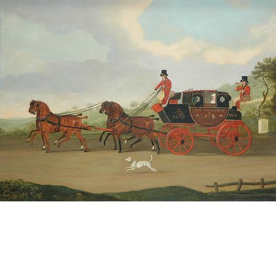 Lot 100 - Manner of Henry Alken The London and Edinburgh...
