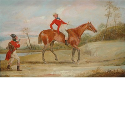Lot 99 - Attributed to Henry Alken, Sr. A Smoking Break...