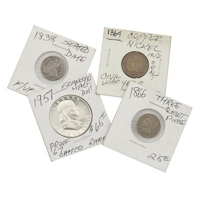 Lot 415 - United States Coin Group Lot of eleven coins...
