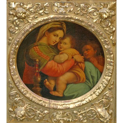 Lot 20 - After Raphael Sanzio The Madonna of the Chair...