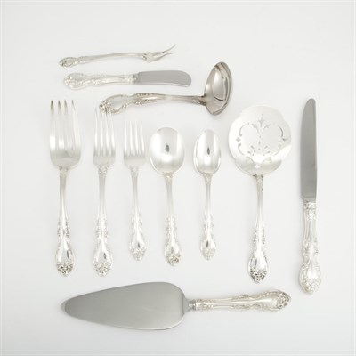 Lot 159 - Gorham Sterling Silver Flatware Service Circa...