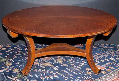 Lot 344 - Biedermeier Style Fruitwood Dining Table...