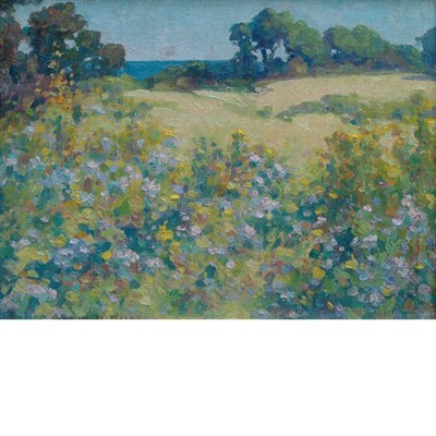 Lot 37 - Harry DeMaine American, 1880-1951 Meadows by...