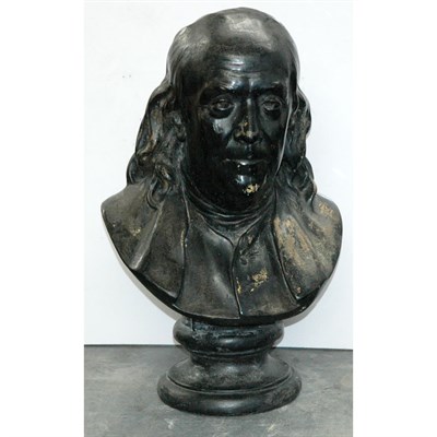 Lot 48 - After Jean-Antoine Houdon Bust of Benjamin...