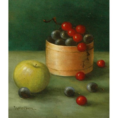Lot 6 - 20th Century School Still Lifes with Fruit:...