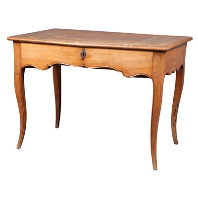 Lot 387 - Louis XV Walnut Bureau Plat 18th/19th Century...