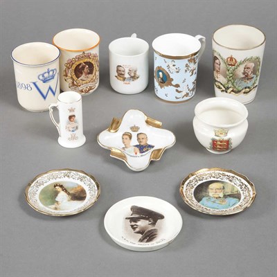 Lot 119 - Group of English and European Commemorative...