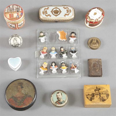 Lot 113 - Group of Royal Commemorative Boxes...
