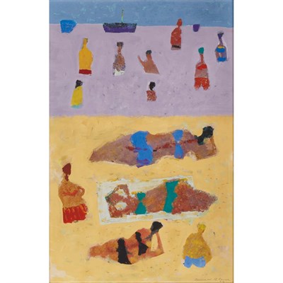 Lot 20 - Arnold A. Blanch American, 1896-1968 The Beach...