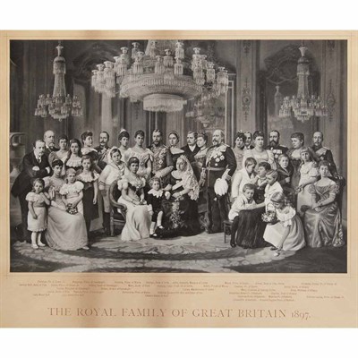Lot 151 - Group of Five Framed Royal Portraits
