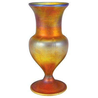 Lot 548 - Tiffany Favrile Glass Vase First quarter of...
