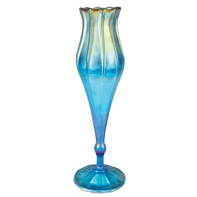 Lot 547 - Tiffany Favrile Glass Vase Circa 1917 Of...
