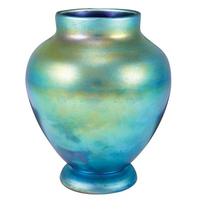Lot 550 - Tiffany Favrile Glass Vase First quarter of...