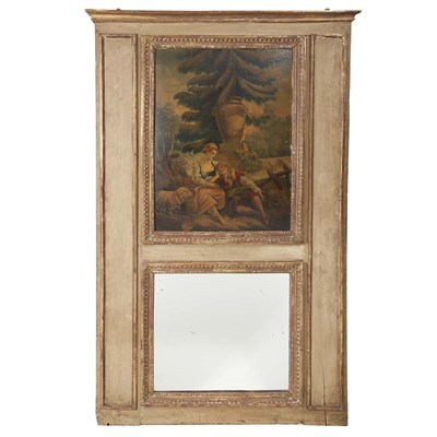 Lot 501A - Louis XVI Style Painted and Parcel Gilt...
