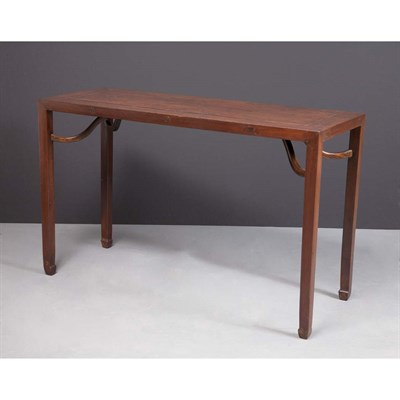 Lot 223 - Chinese Hardwood Console Height 34 inches,...