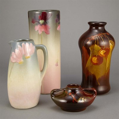 Lot 503 - Group of Weller Pottery Articles Comprising a...