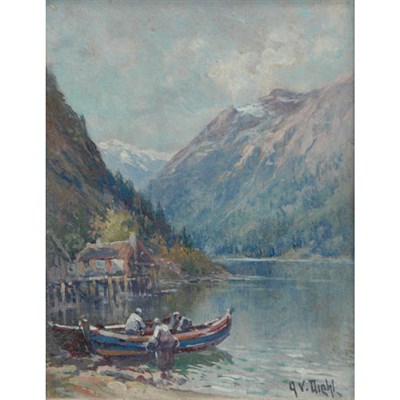 Lot 30 - Arthur Vidal Diehl American, 1870-1929...