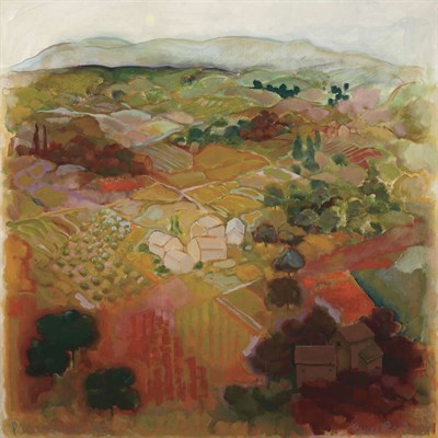 Lot 185 - Rene Radell American, b. 1929 Poppies in...