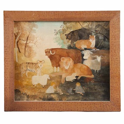 Lot 39 - Jeanne Davies American, b. 1936 Peaceable...