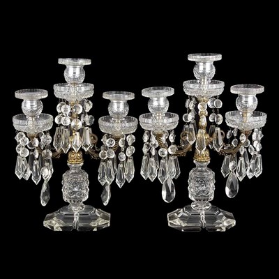 Lot 220 - Pair of Georgian Style Gilt-Metal and Molded...