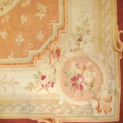 Lot 460 - Aubusson Carpet France, circa 1875 The central...