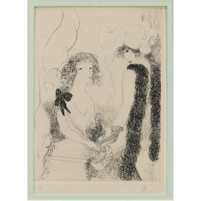 Lot 128 - Marie Laurencin FRIVOLITES OU LA MARCHANDE DE...